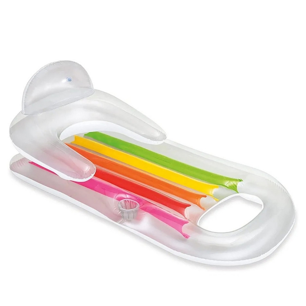 Intex King Kool Inflatable Lounging Swimming Pool Float